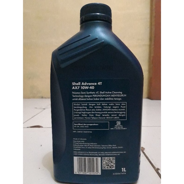 shell advance Ax7scooter 10w40