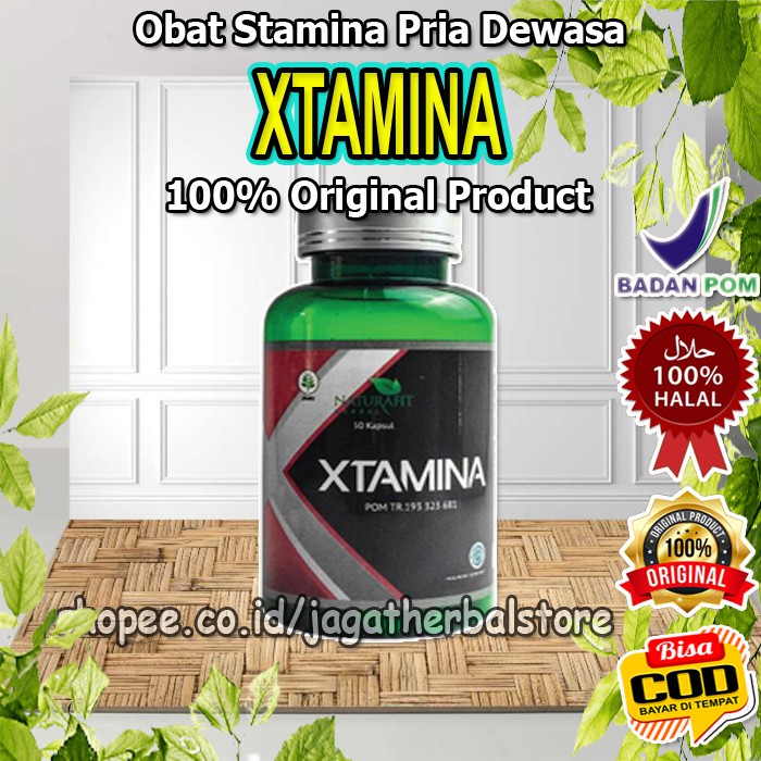 Jual Xtamina Xtamina 100 Asli Herbal Original Obat Herbal Pria Resmi