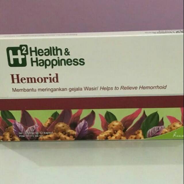 H2 HEMORID isi 36 utk pengobatan wasir