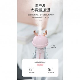 LOVELY Ultrasonic Air Humidifier Aromatherapy Portable Celup - K-J023 - White