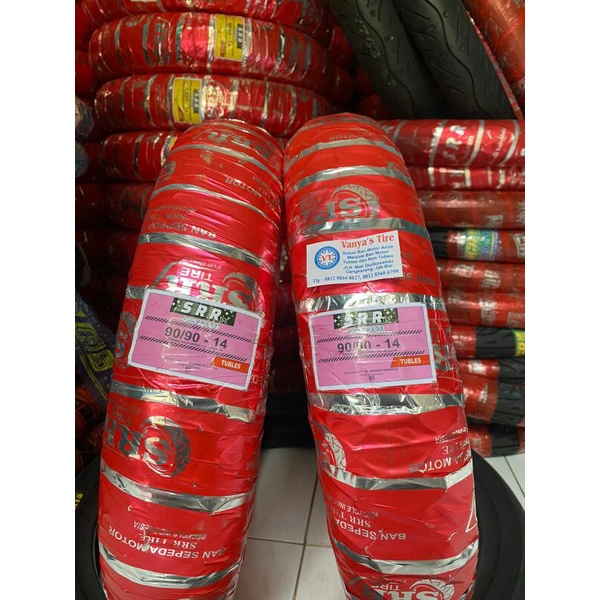 BAN MURAH  90/90-14 (TUBLESS) BAN FULLPRESS SRR, MGR, SBR. BERKUALITAS