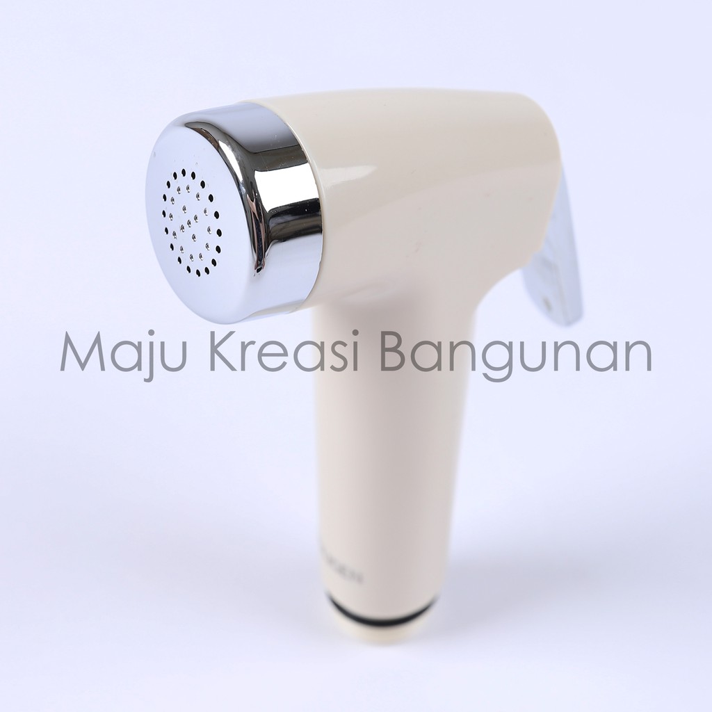 Kepala Jet Shower Bidet Toilet Kloset SOLIGEN Semprotan Air Washer Kamar Mandi Head Putih Chrome