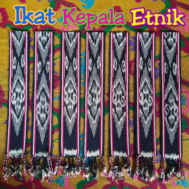 Ikat Kepala Etnik Tenun, kain tenun Etnik