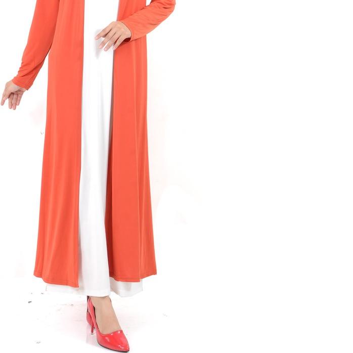 ➾ Cardigan Panjang Outer Long Cardigan Busana Muslim Wanita Fashion Murah ➵