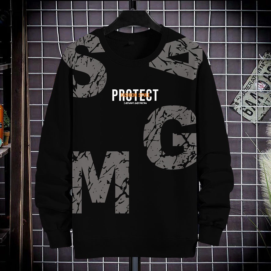 Sweater PROTECT / Sweater Gaming / Sweter Diskon / Sweater Dewasa