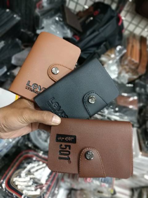 Dompet lipat lvs  3/4 termurah - dompet lipat pria ukuran tanggung