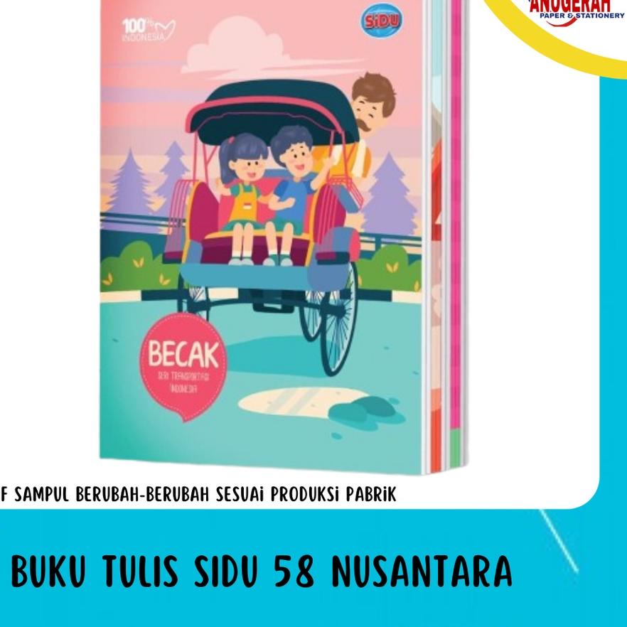 

Model Baru BUKU TULIS SIDU 58 NUSANTARA PAK 케
