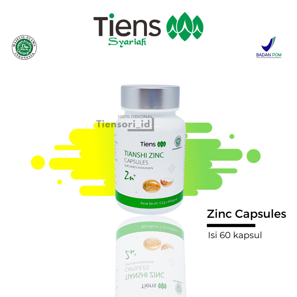 Zinc / Kesehatan / Suplemen / Penambah Nafsu Makan / Zinc Tiens