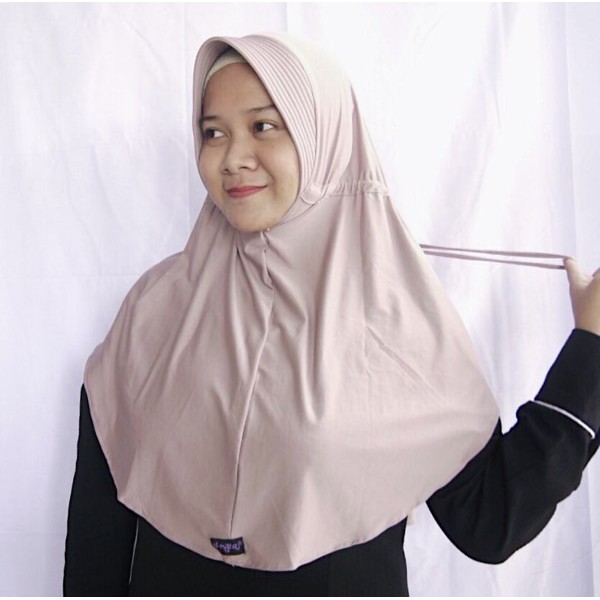 JILBAB INSTAN SERUT JOKOWI ORI ELNIFA / SERUT ADIBA / SERUT TALITA POLOS