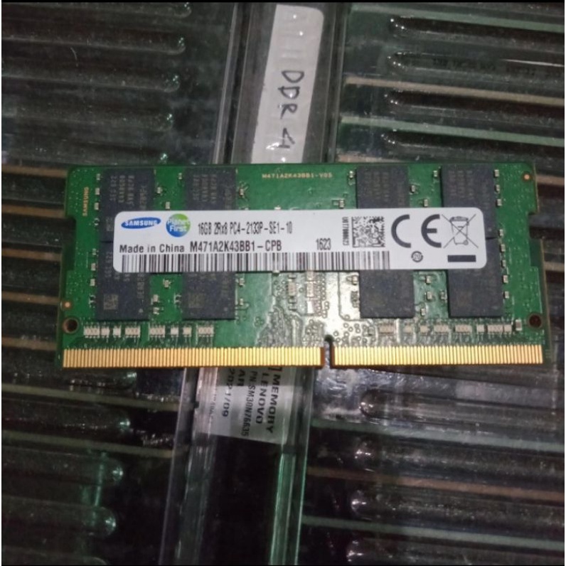 Ram laptop ddr4 16gb pc4 2133mhz SAMSUNG