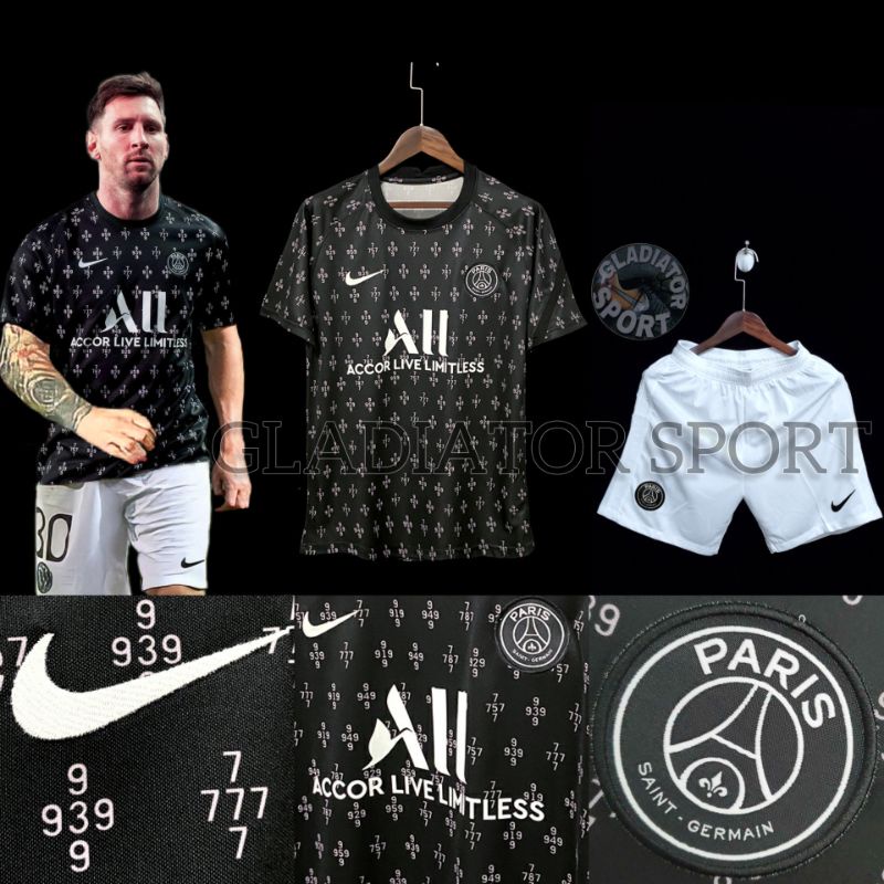 Setelan Jersey PSG Training Prematch UCL New 2021-2022 Grade Original