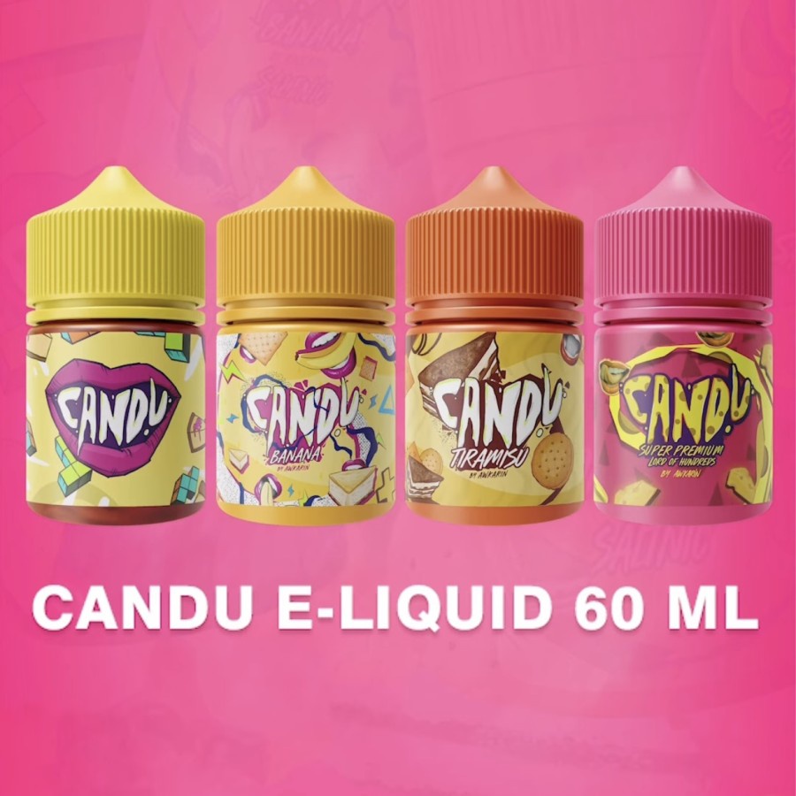 Liquid Candu V1 60ml by Awkarin | Candu Strawberry Cheesecake 60ml | Candu V1 60ml