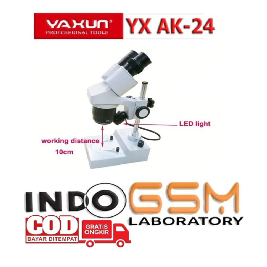 MICROSCOPE YAXUN AK24 AK24 MICROSCOPE MIKROSKOPE HP MURAH DIGITAL