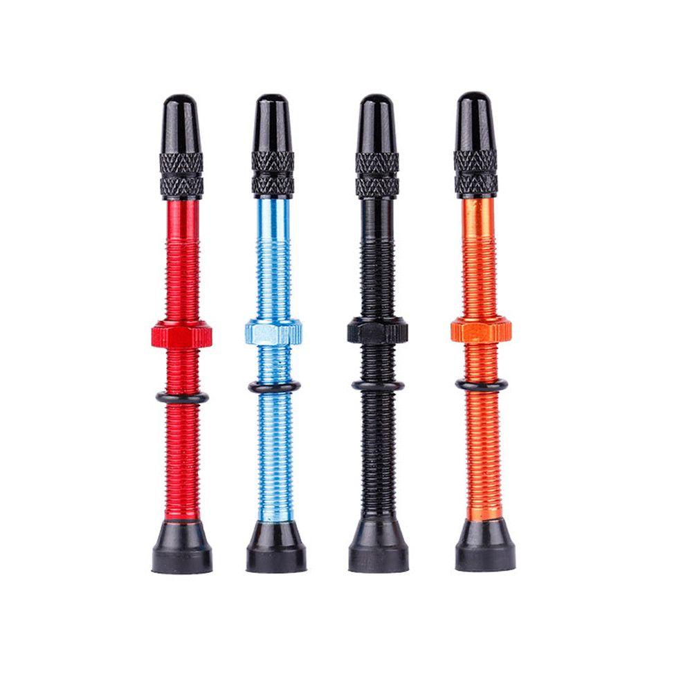 Lanfy Presta Valve 48mm Compatible Sealant Alloy Stem Aluminium Ultra-light Extender Valves