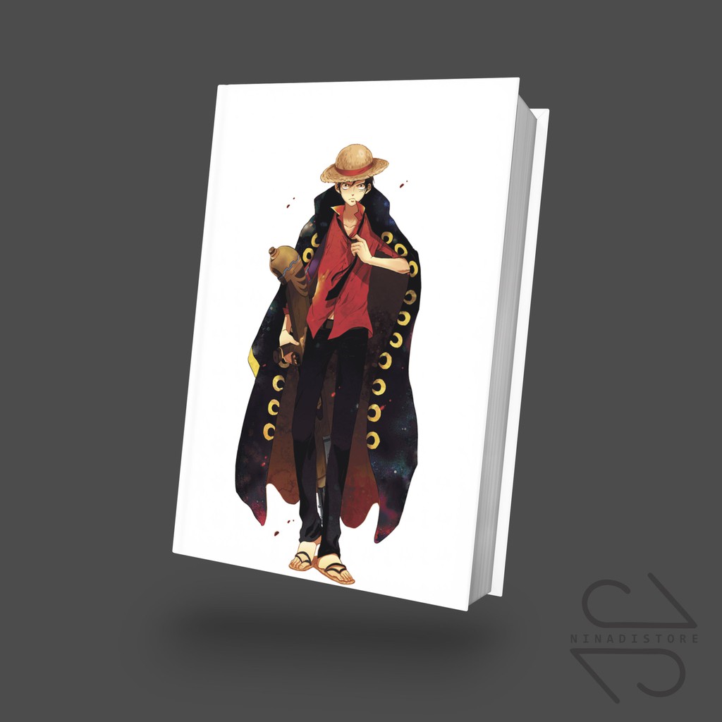

Pocket Book/Notebook One Piece OPC24 Buku Tulis Catatan Note Agenda Planner, Journal, Diary, Gift / Premium Hardcover A6 isi polos dan garis