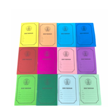 

3 PCS Buku Tabungan Kecil / Buku Keuangan Sekolah / Note Book