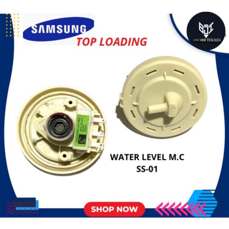 WATER LEVEL - Sensor air Mesin Cuci 1 tabung Samsung - 3 Soket/ 3 kabel