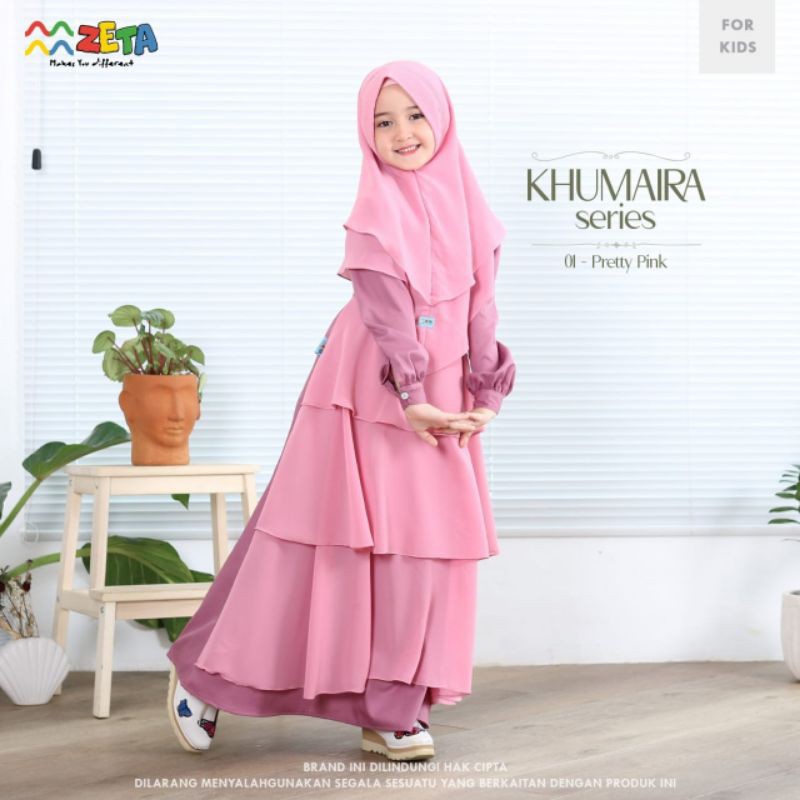 Gamis Anak Zeta - Khumaira Series