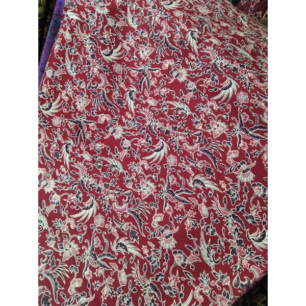 Kain BATIK KATUN CEMANI/Harga Tertera Per 1/2(0.5)mtr