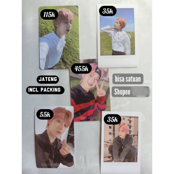 PC photocard enhypen sunoo d:a d:d Lucky draw ld hybe insight t:d no PWS pola yet