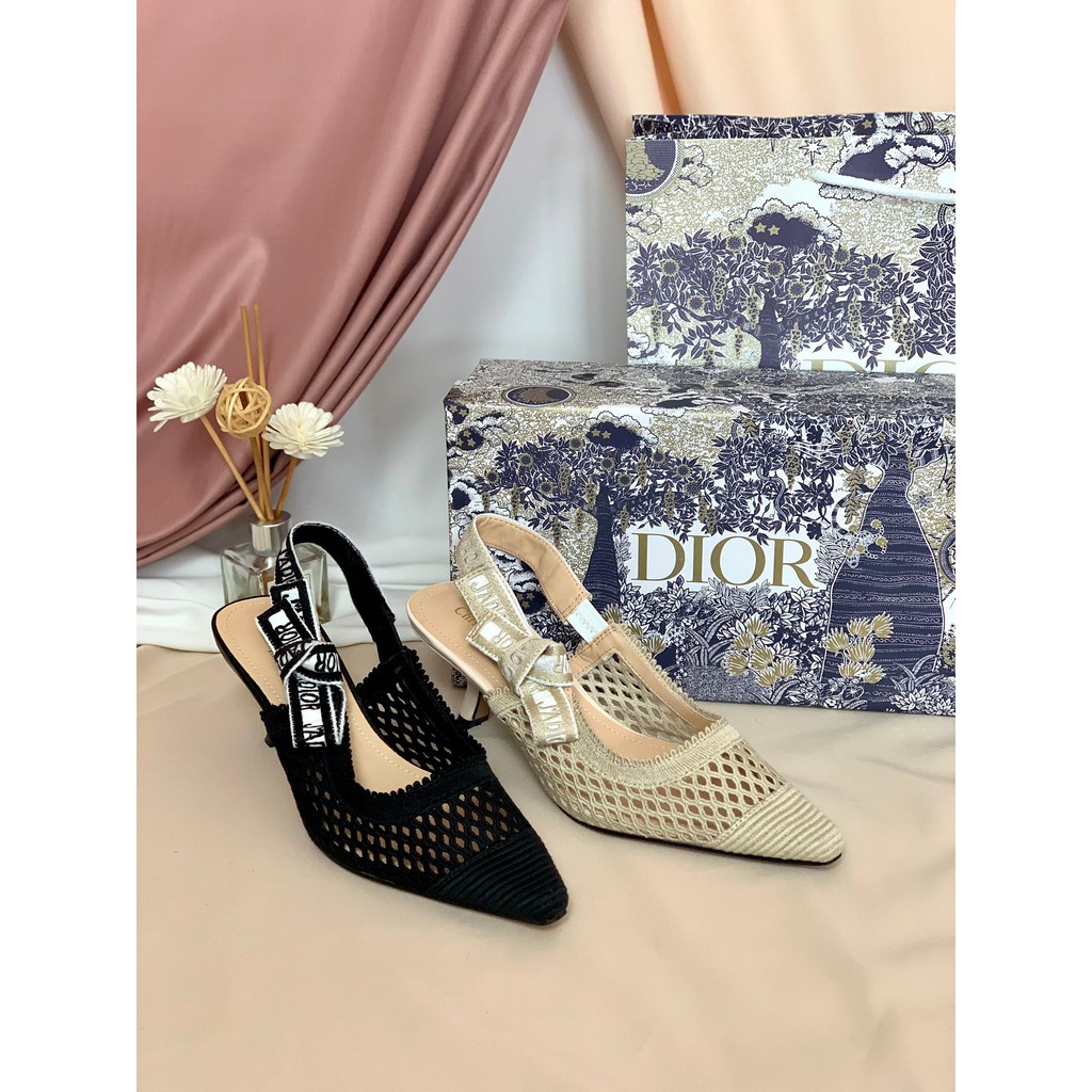 SEPATU WANITA DS016 SLINGBACK PUMPS PREMIUM IMPORT