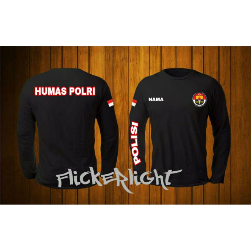 KAOS BAJU POLISI / HUMAS POLRI