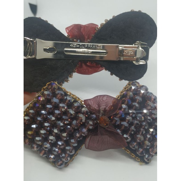 Jepitan Rambut Kristal Korea