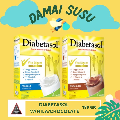 

Susu Diabetasol 170 gr