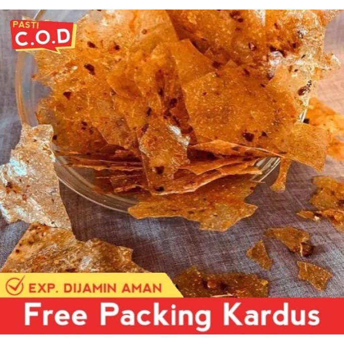 

CAMILAN KERIPIK KACA PEDAS 100 GRAM SNACK KILOAN