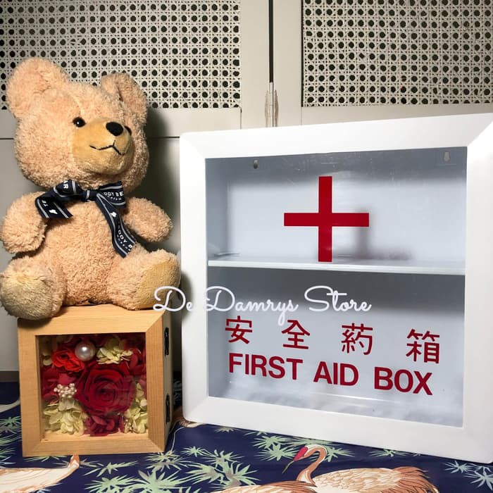 Kotak P3K / Kotak Obat / First Aid Box Maspion (2 tingkat)