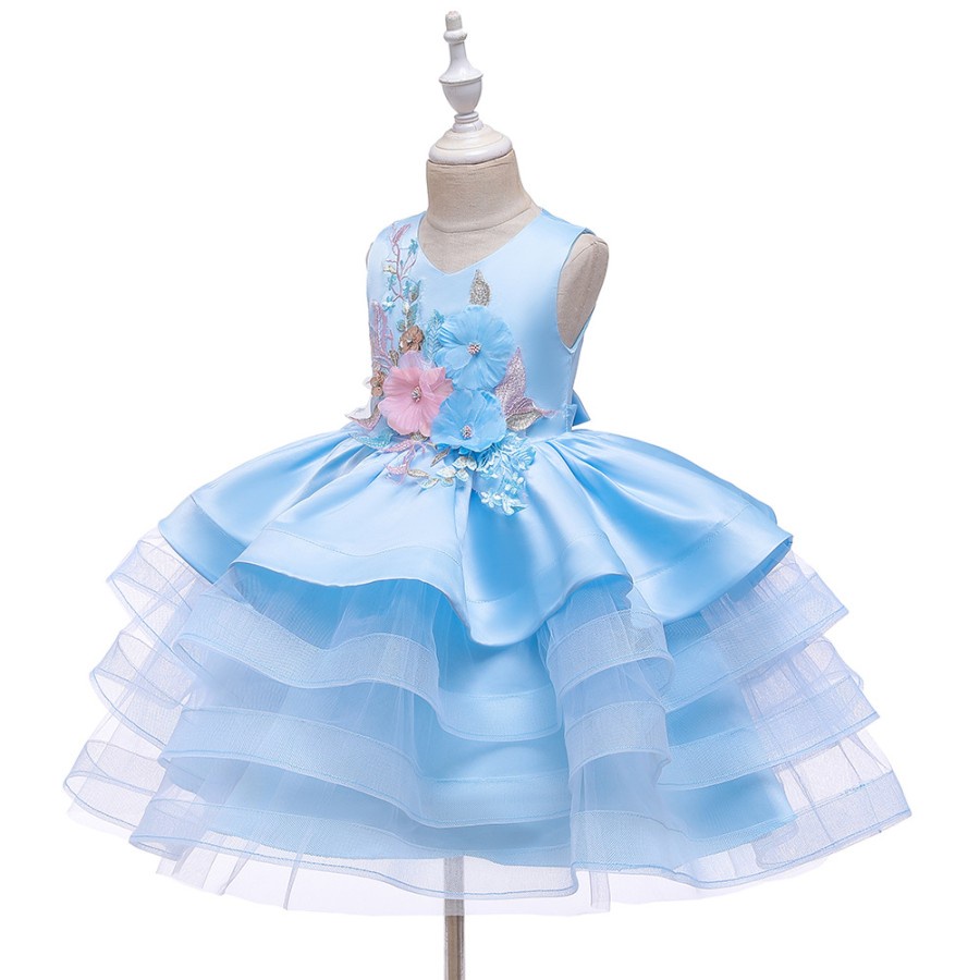 BAJUKIDDIE MIRU DRESS GAUN PESTA ULANG TAHUN ANAK TUTU PRINCESS IMPOR