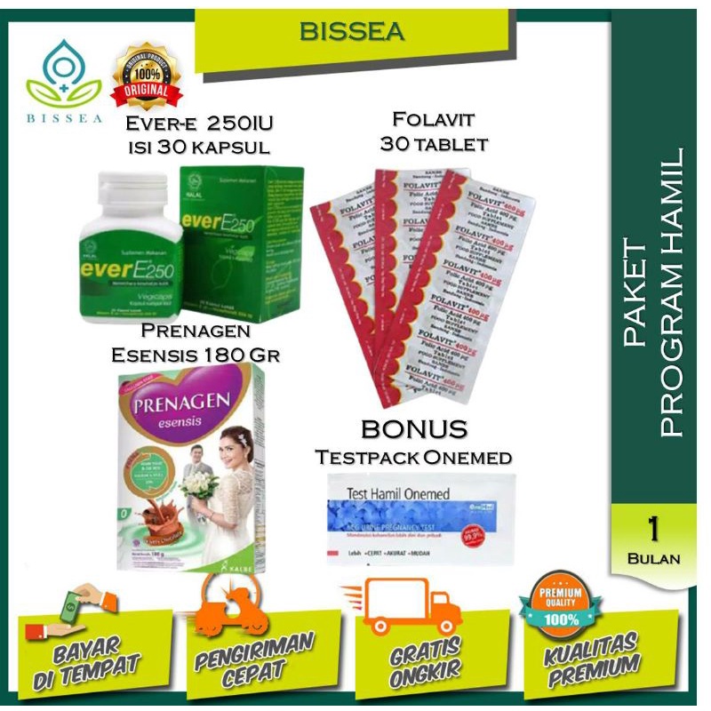 PAKET PROMIL PROGRAM HAMIL UNTUK 1 BULAN-Paket C