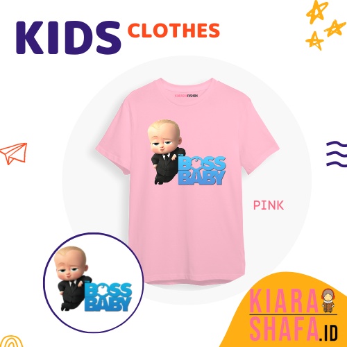 Kiarashafa - Baju Anak / Kaos Anak The Boss Baby