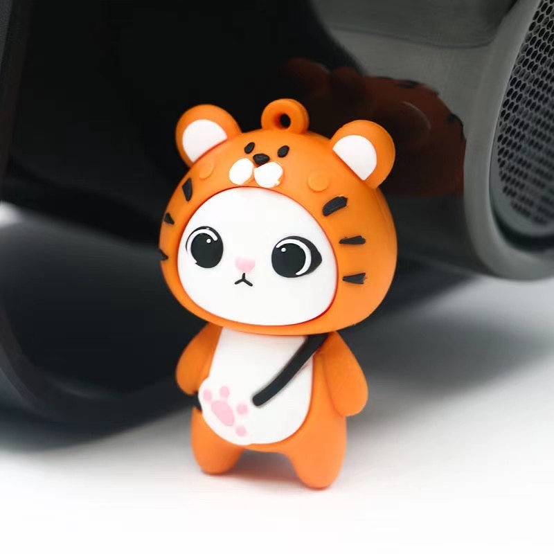 Flash Drive USB 2.0 Kecepatan Tinggi 2TB Model Macan Lucu