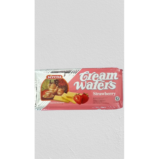 

Serena Cream Wafer Strawberry 185g