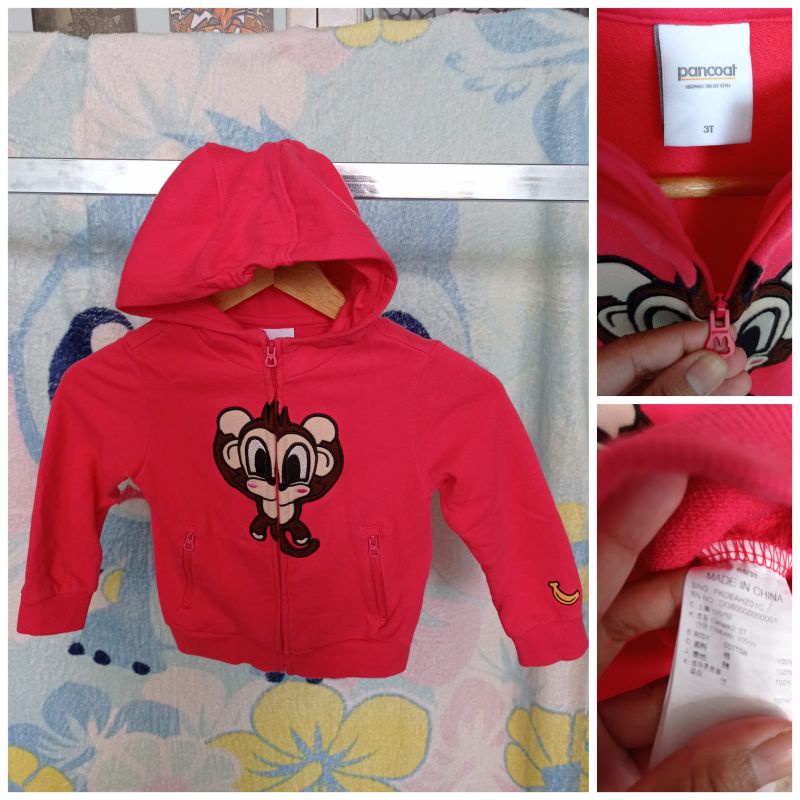 JAKET ANAK PANCOAT SIZE 90& 105 like new