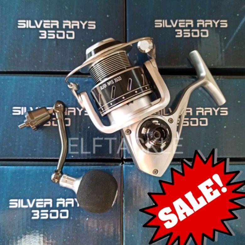 Reel Pancing Tridentech Silver Rays Saltwater Resistance Power Handle  7000/6000/5000/3500 Smooth