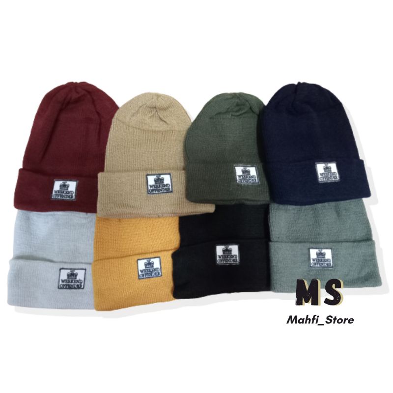 COD Kupluk Distro / topi kupluk beanie hat / Beanie Hat Weekend Offender Premium