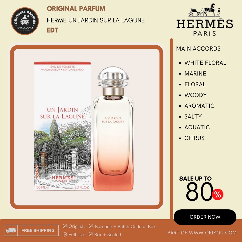 HERME UN JARDIN SUR LA LAGUNE 100 ML EDT