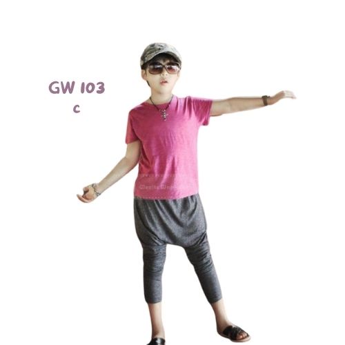 Setelan Korea Anak Laki-Laki Usia 2-7 Tahun / One Set Anak Laki Laki Import GW 103 KIDS
