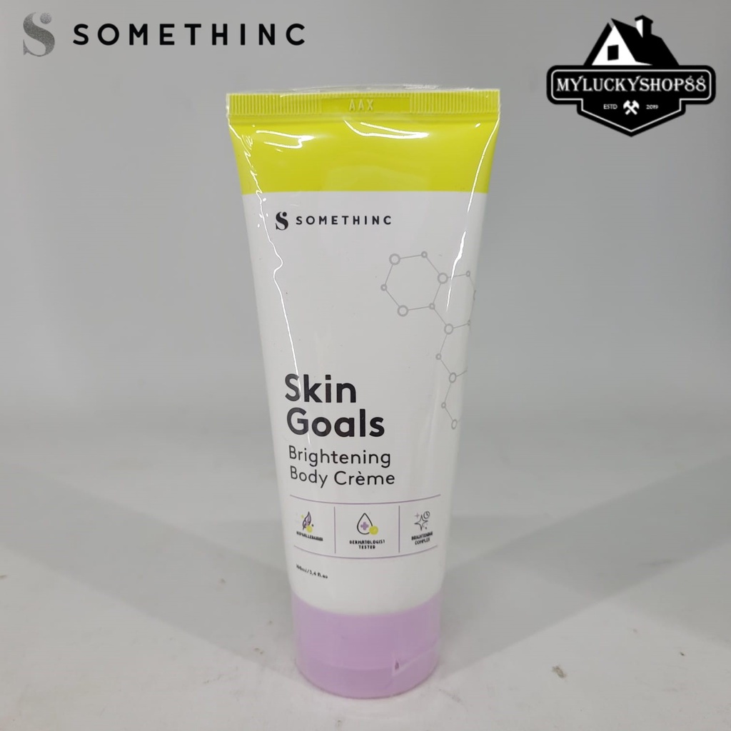 Somethinc Skin Goals Brightening Body Creme Cream Mencerahkan Kulit