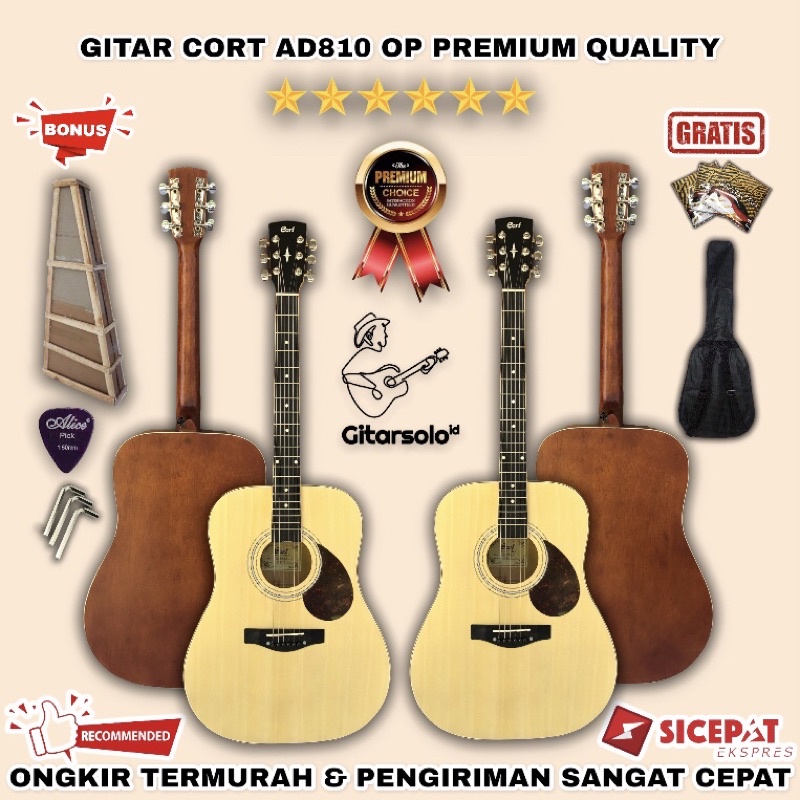 GITAR AKUSTIK CORT AD810 OP PREMIUM QUALITY