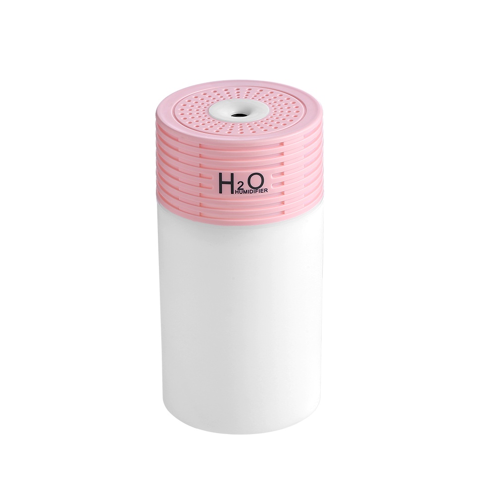 Diffuser Humidifier Aromatherapy Ultrasonic Pewangi Ruangan Air Diffuser Aroma Terapi Purifier Oil Diffuser Diffuser Portable Terapkan ke Essential oil Portable Terapkan ke Essential oil-DIFUSER 301ML - PINK