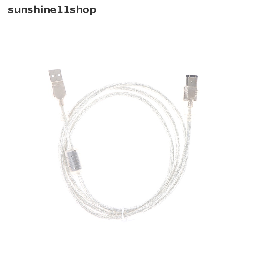 Sho 1pc Firewire IEEE 1394 6 Pin Male Ke USB 2.0 Male Adaptor Konverter Kabel