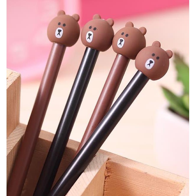 

PULPEN MOTIF BERUANG COKELAT