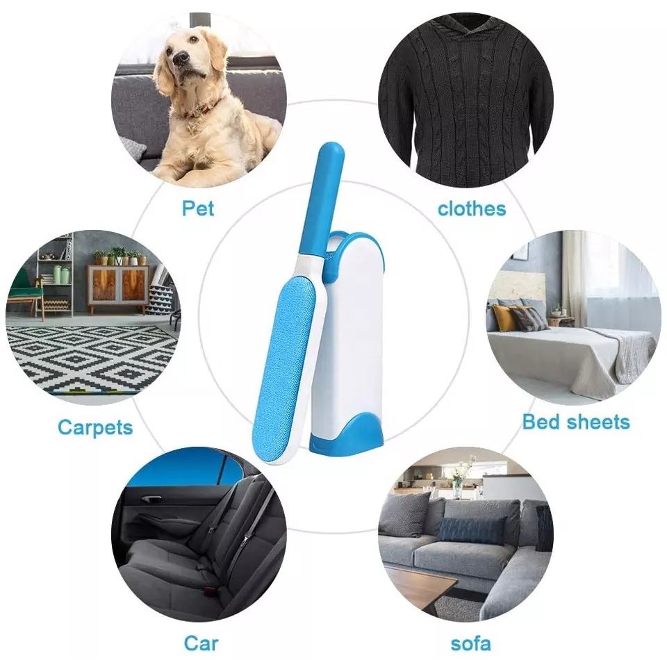 Pet Fur Remover Pembersih Bulu Hewan di Baju Sofa Karpet