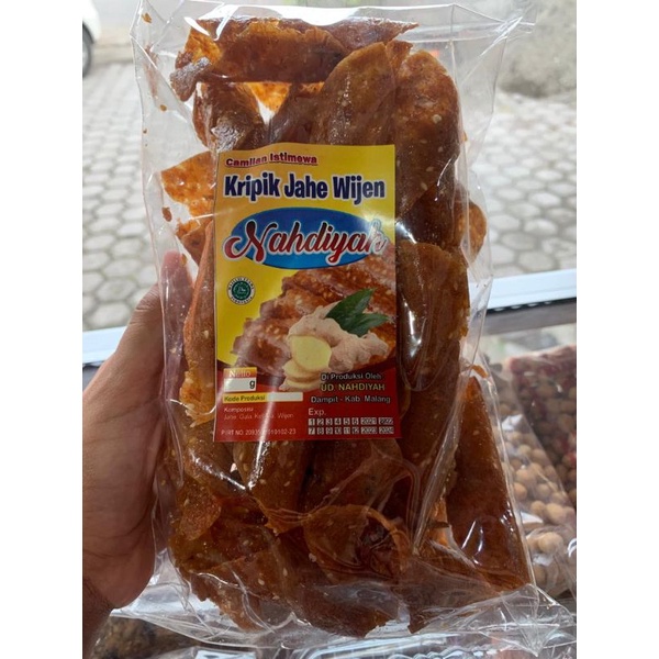 Kripik Jahe Wijen/Ting Ting Wijen
