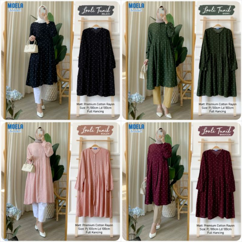 Pipo Tunik / Moela berlabel / Ori Moela