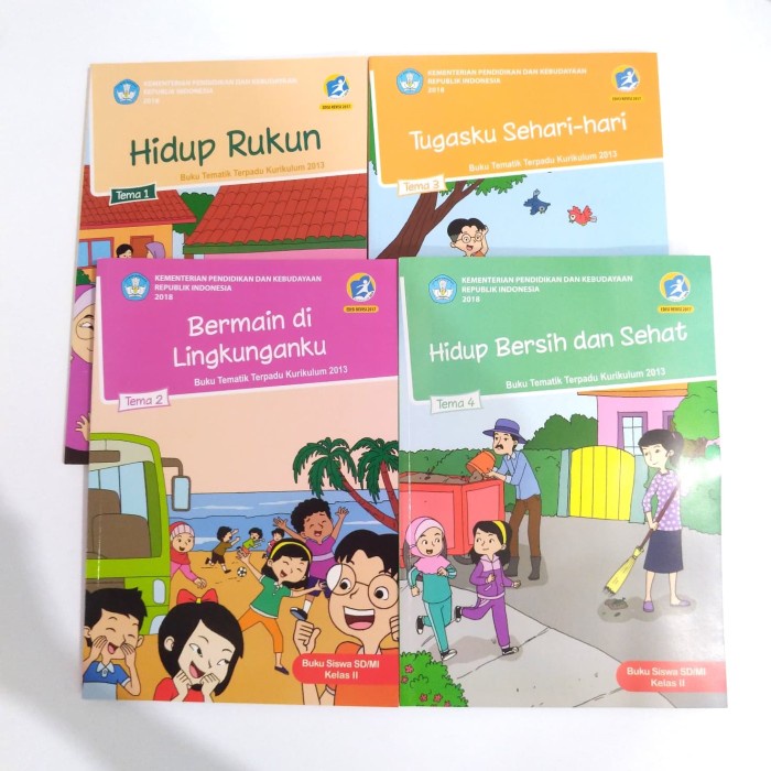 

❤BISA COD❤ BUKU TEMATIK SD PAKET KELAS 2 TEMA 1234