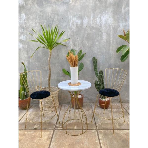 KURSI TAMAN GARDEN BENCH SET KURSI TERAS KURSI OUTDOOR